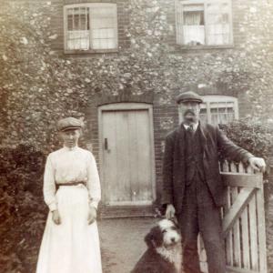 1900s No1 The Green Mr Mrs Tom Ingle444