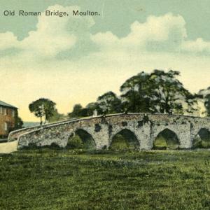 1900s Parr Postcard The Packhorse Bridge011