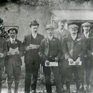 1900s Regal Lodge Kentford two MTN men Bob Clarry Fred 