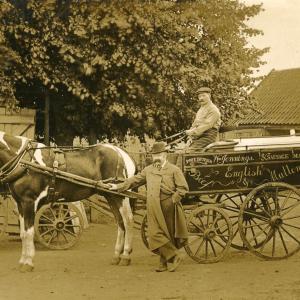 1910 Postcard The Village Shop Shopowner Mr Jennings t