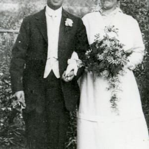 1916 Mr Reeder Kate Clarke marry697
