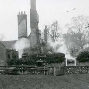 1921 Dalham Rd Whitehall Moulton Manor destroyed by fir