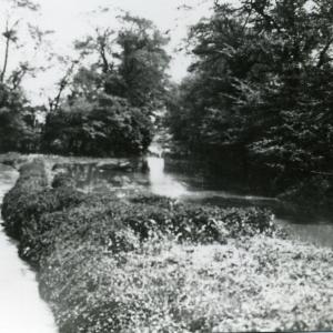 1928 River Kennett in flood Bury Lane509