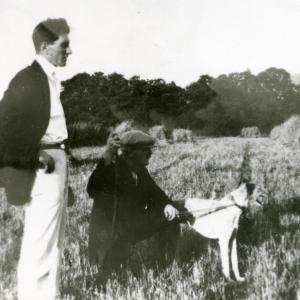 1930s Field towards Dalham Charlie Lewis Goodchild447