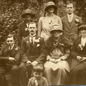 1930s Frank Annie Clark wedding470