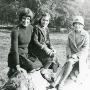 1930s French Hall Meadow Sylvia Tipple left friends51