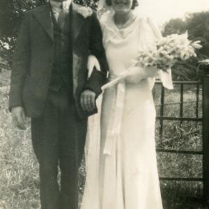 1936 Dalham Gilbert Mabels wedding