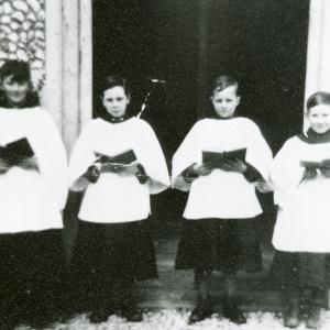 1937 Moulton choir Roy Morley Fred Scrivener Russell Cla