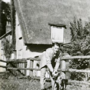 1938 Nr Little Green footpath to Dalham Rd Fred Bridges f