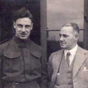 1941 Keith with his dad