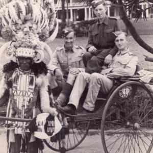 1942 Durban Maurice Wybrew on the left.