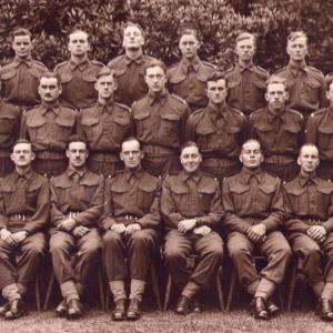 1942 Sandhurst No4 Troop B Squadron O.C.T.U
