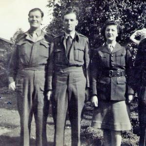 1944 Glebe House Moulton. Malcomb Tom Nancy Ian Macgregor 2