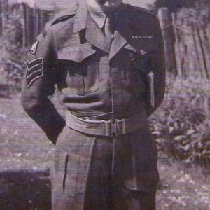 1944 Sgt George Rogers Rifle Brigade