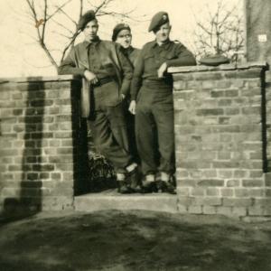 1945 Germany Joe Goodchild left after end of war 2587