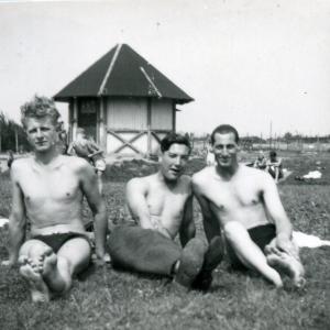 1945 Germany Joe Goodchild left after end of war586