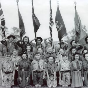1948 Moulton Playing Field Flag dedication631