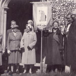 1949 Saint Peters Church Mothers Union flag dedication