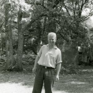 1950s Joe Goodchild lived at No4 The Green850