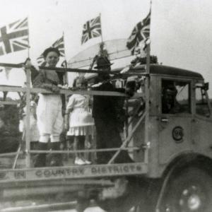 1953 Benefield Rd coronation street party Joe freemans l