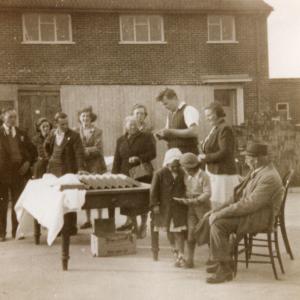 1953 Benefield Rd coronation street party fancy dress653
