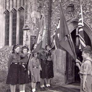1953 Saint Peters Church Guides Brownies Scouts 2