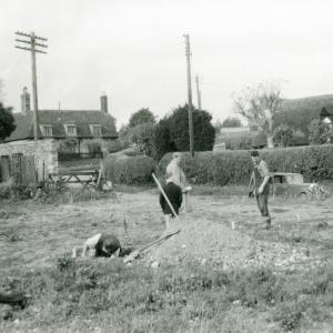 1954 Bridge St work starts on the new Village Hall594