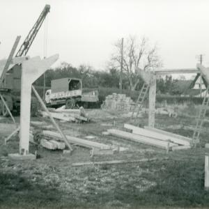 1954 Bridge St work starts on the new Village Hall597