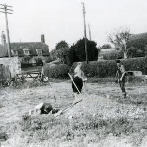 1957 work starts on the second Village Hall738