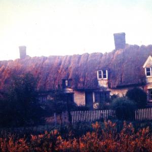 1961 Church Rd beside the brook just before demolition t