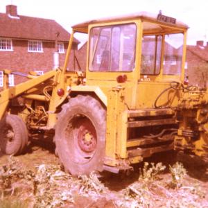 1975 Road to Tweed Close under construction 2861
