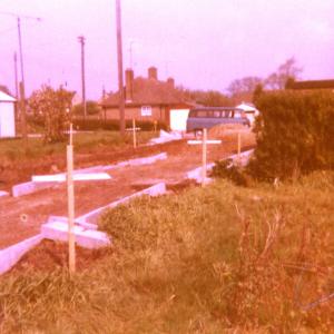 1975 Road to Tweed Close under construction 3862