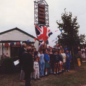 1990 05 09 Village Hall best kept village celebrations at the 7