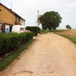 1993 Chippenham Rd what was the track to Folly Hill022