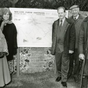1993 Church gates footpath sigh unveiled966