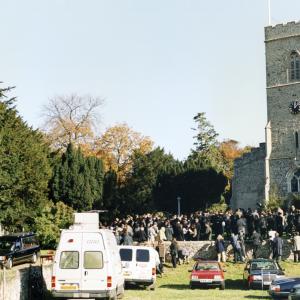 1994 Saint Peters funeral of murded Cheveley trainer Alex 