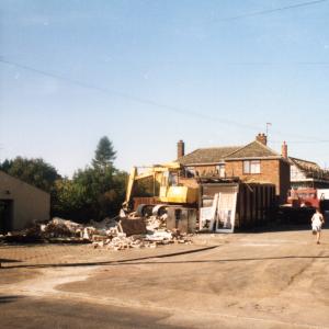 1995 September Norman Mayes offices being demolished306