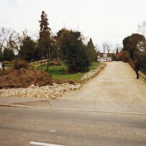 1995 The Street new house garden of Milburn House253