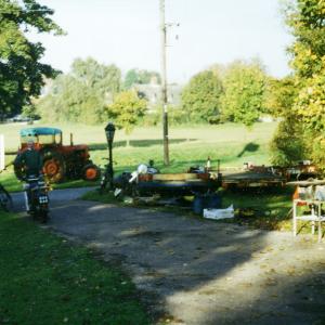 1997 October Brookside John James holds a yard sale434