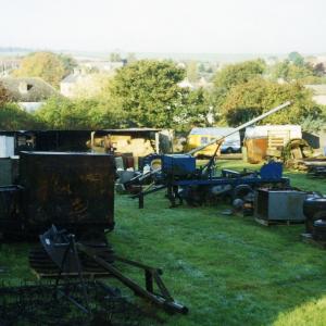 1997 October Gazeley Rd Tony Jennings farm sale435