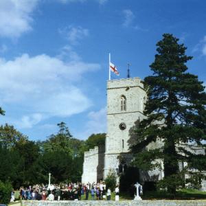1997 Saint Peters Emma Stotts wedding the day of Lady Di