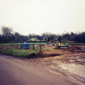 1998 Gazeley Rd site being prepared for the building o 1