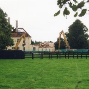 1998 Warren Hill House being demolished032