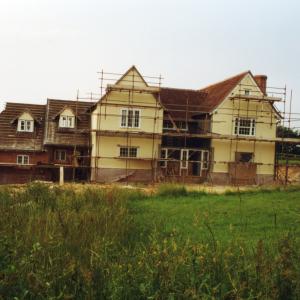 1999 Gazaley Rd house under construction 2056
