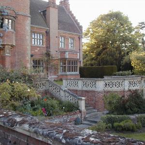 1999 Lanwades Hall south terrace. May 1999