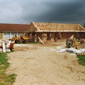 1999 Moulton School new classroom under construction949