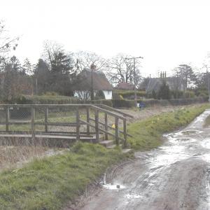 2001 BROOKSIDE FROM THE FOOTPATH 2
