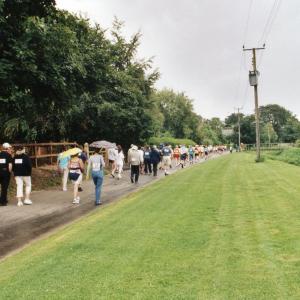 2002 Brookside Moulton Jubilee 5 mile walk organised 2