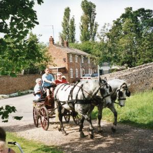 2002 Village Green 2nd June Jubilee cele Fun day carri