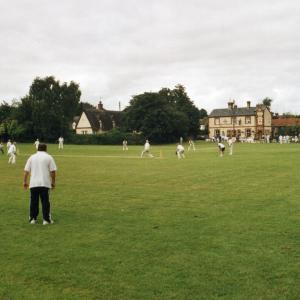 2002 Village Green charity cricket match between Moul 1
